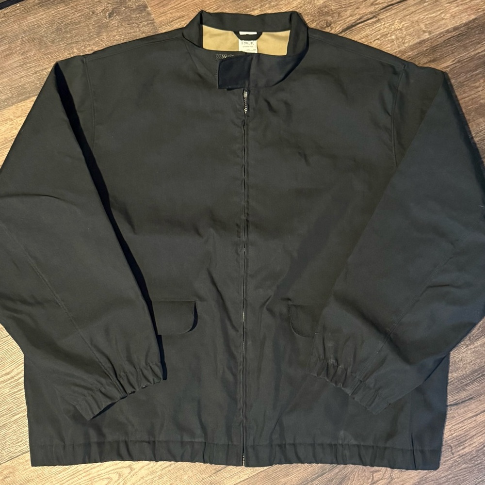 Nike Men's Black Windbreaker Jacket